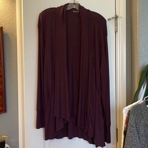 Great super soft Athleta cardigan sweater with thumb holes size L